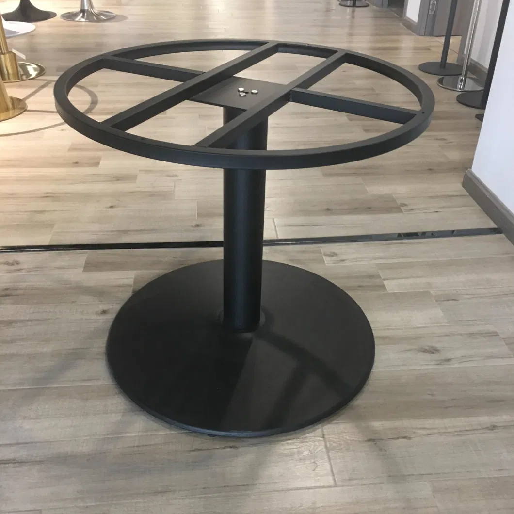 Available Customized Unique Top Cast Iron Table Base