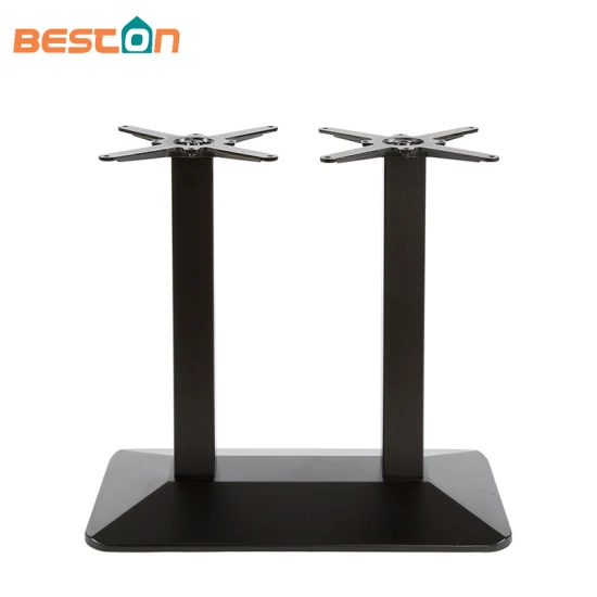 Base de mesa de restaurante cromada de metal para café em venda superior