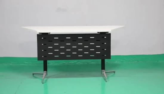 Base de mesa dobrável de alumínio Peças de móveis de jantar personalizadas Pernas de mesa de jantar modernas Pernas de mesa de metal Design Benzs Base de cadeira de três pernas